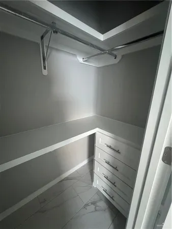 a view of walk in closet