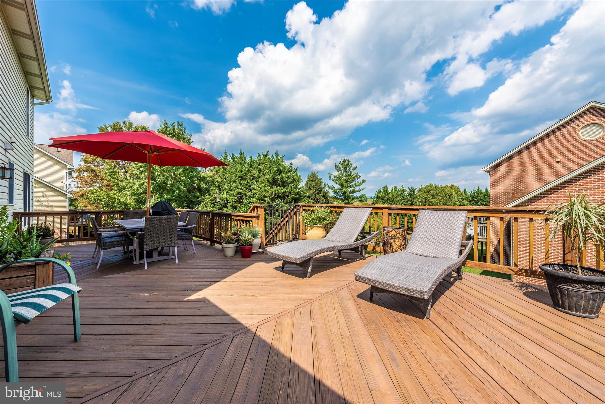 4690 Newington Road Jefferson, MD 21755 - Photo 21 of 29 Huge Deck - Room for a Table and More!