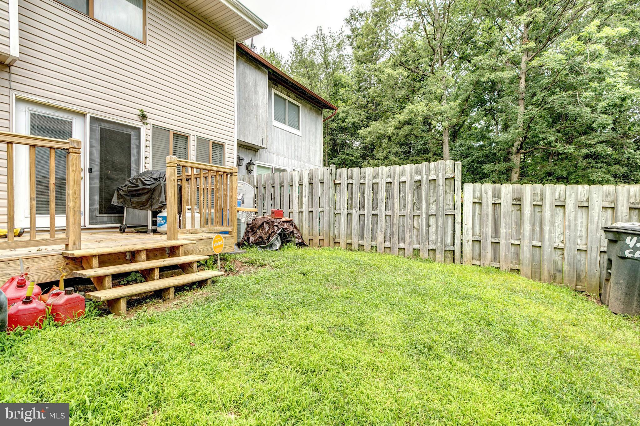 4257 Cayuga Road Randallstown, MD 21133 - Photo 27 of 29 Private Yard WIth Deck