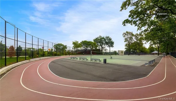 a view of a basket ball ground