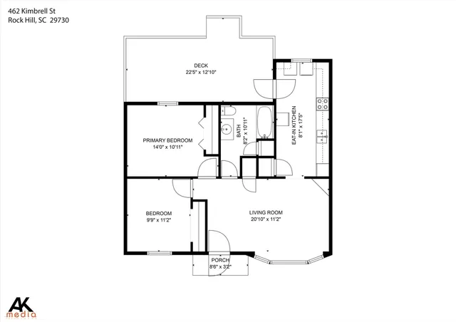 $141,500 | 462 Kimbrell Street, Rock Hill, SC 29730