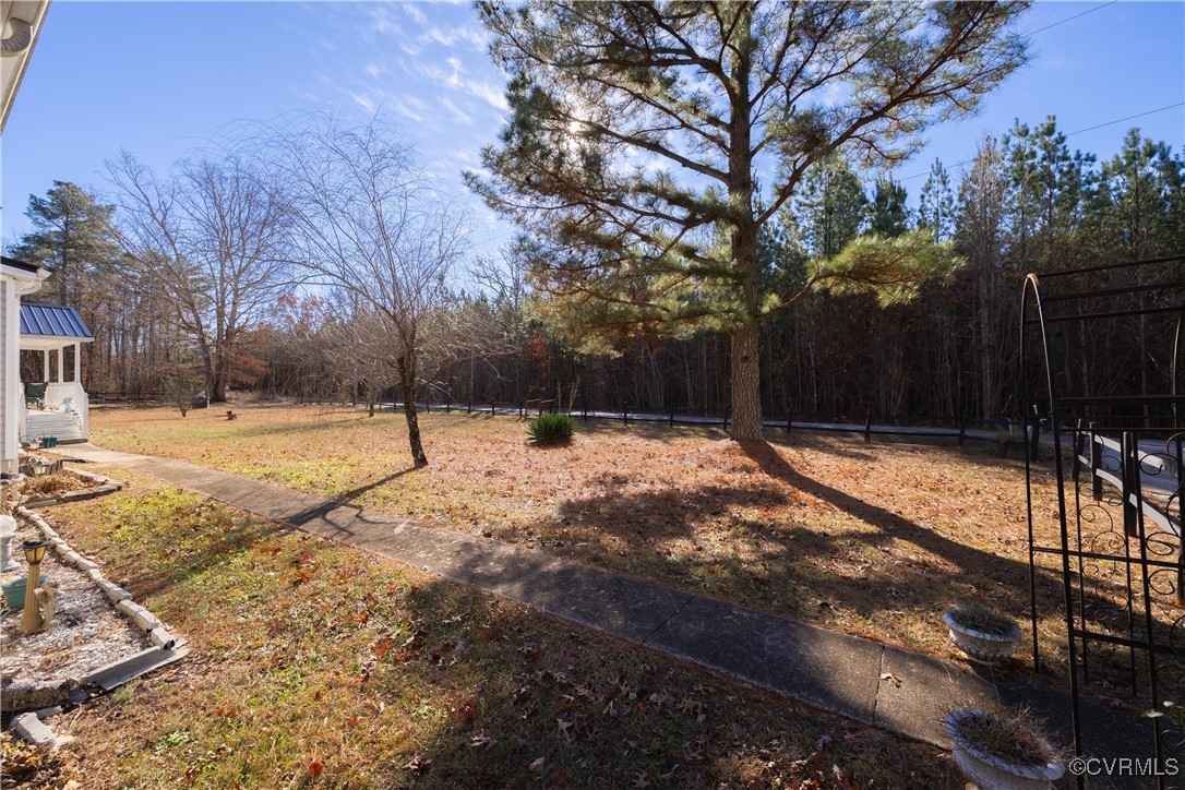 1107 Free State Road Meherrin, VA 23954 - Photo 2 of 45 View of yard