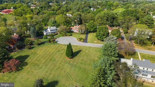 a view of yard with green space