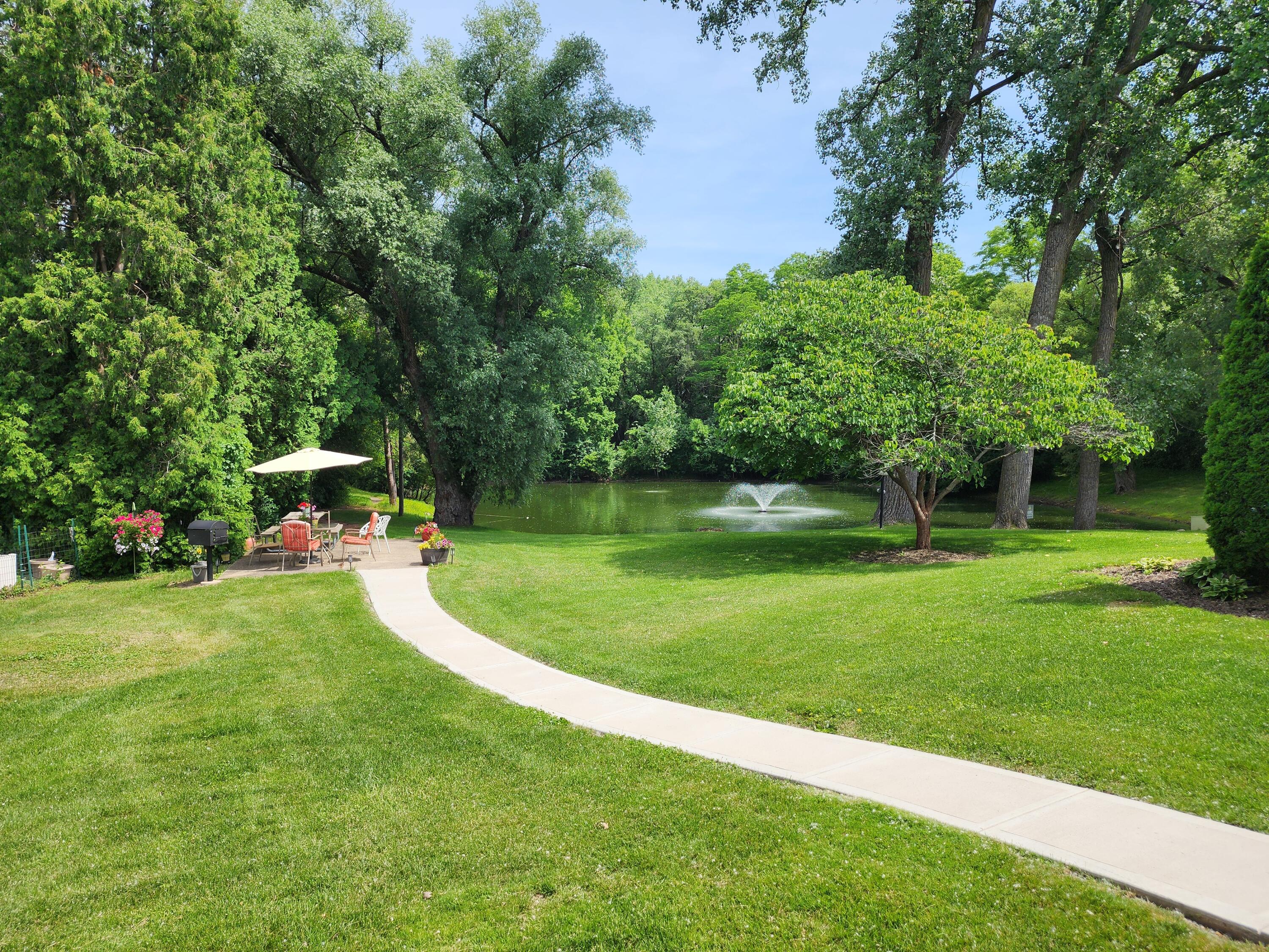 1730 West Green Tree Road, Unit 305 Glendale, WI 53209 - Photo 32 of 37 Courtyard/Pond