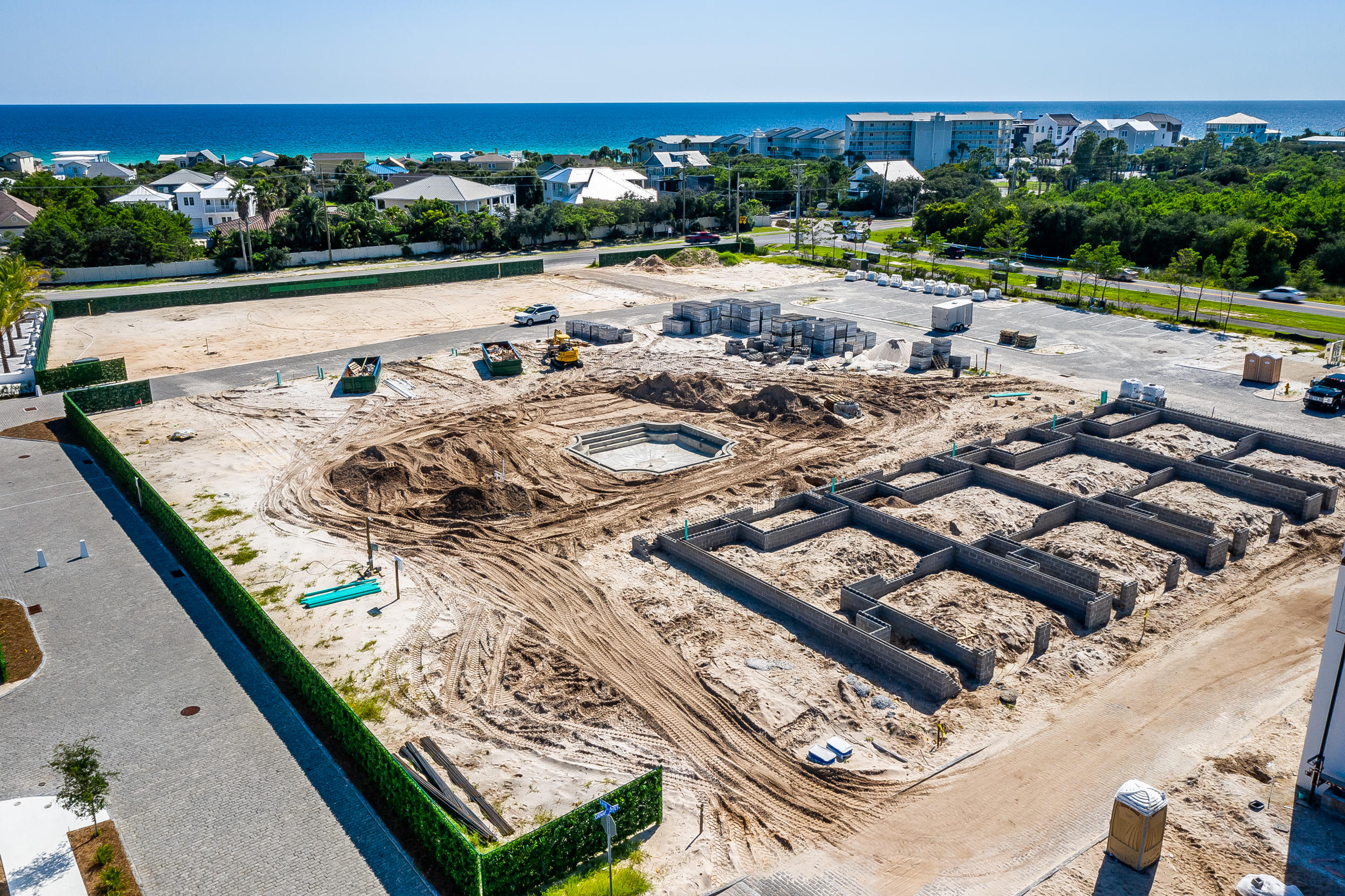 25 Stella Way Inlet Beach, Unit M9 Inlet Beach, FL 32461 - Photo 5 of 17 a view of swimming pool with outdoor seating and city view