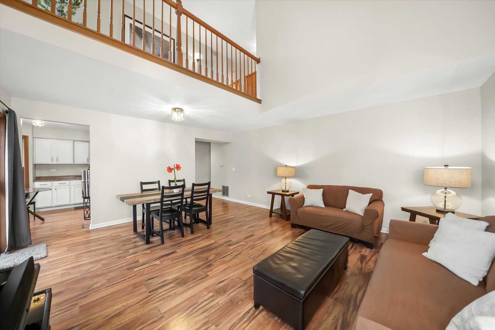 144 Spring Court North Carpentersville, IL 60110 - Photo 11 of 36 a living room with furniture and a wooden floor