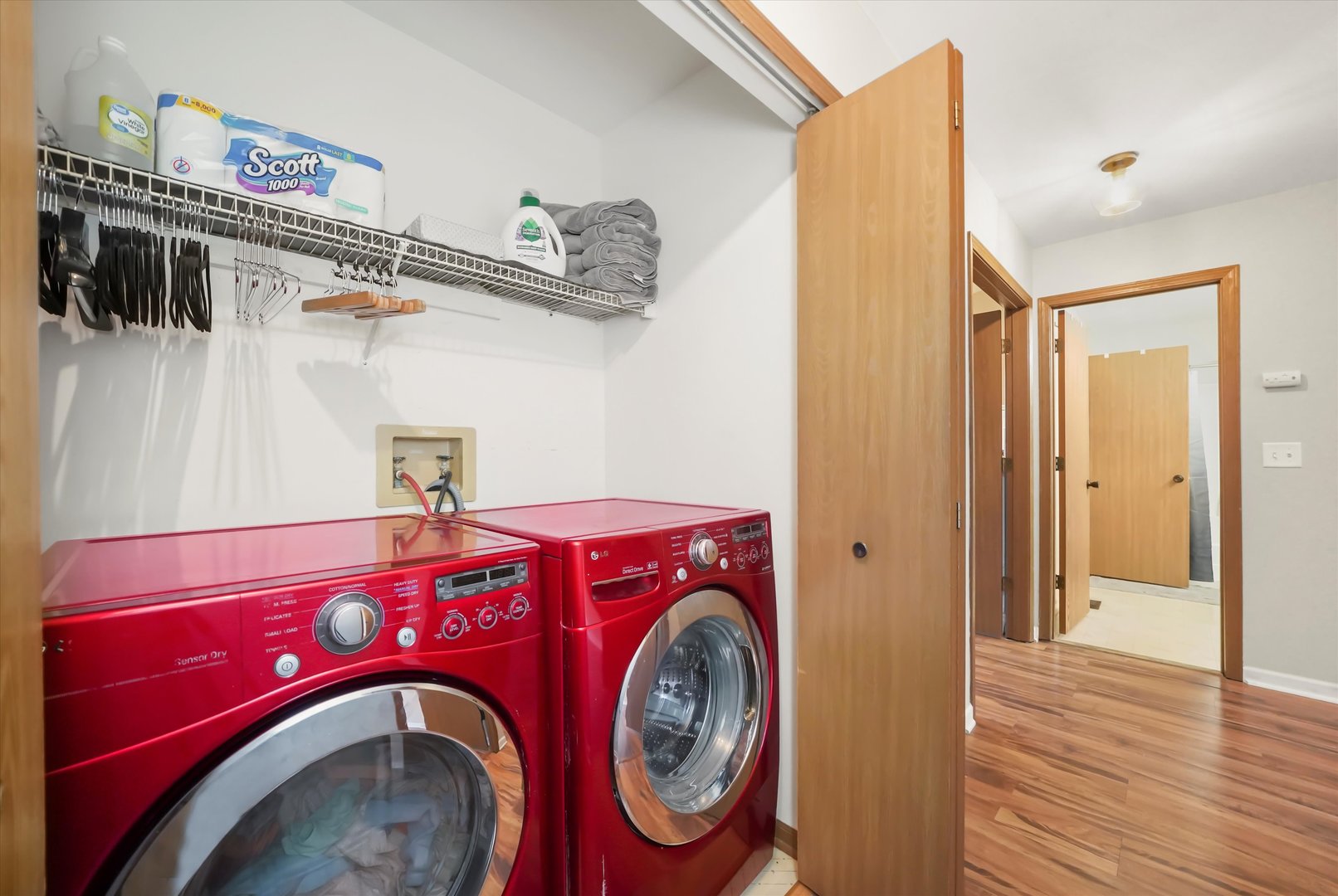 144 Spring Court North Carpentersville, IL 60110 - Photo 26 of 36 a utility room with dryer and washer