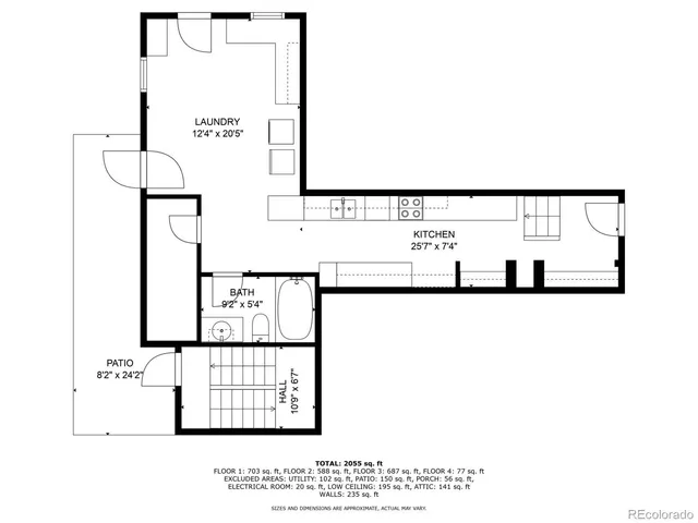 a picture of a bench in front of a building