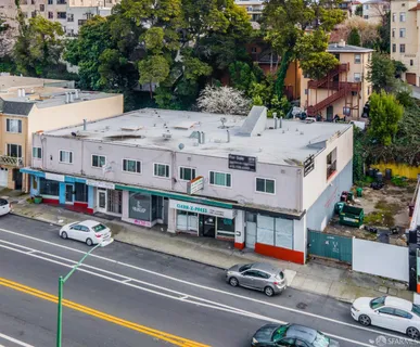 an aerial view of city