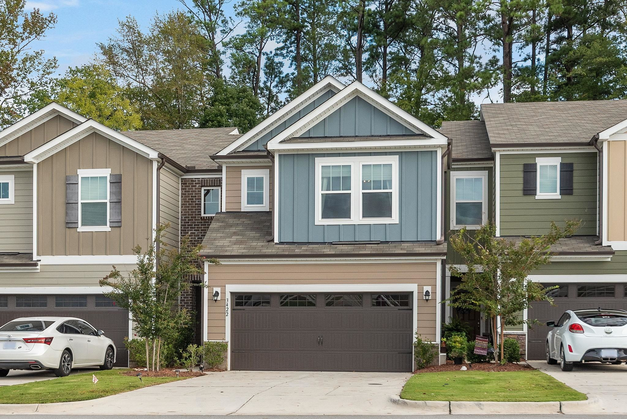 3422 Dropseed Drive Apex, NC 27502 - Photo 3 of 40 a front view of a house with a yard