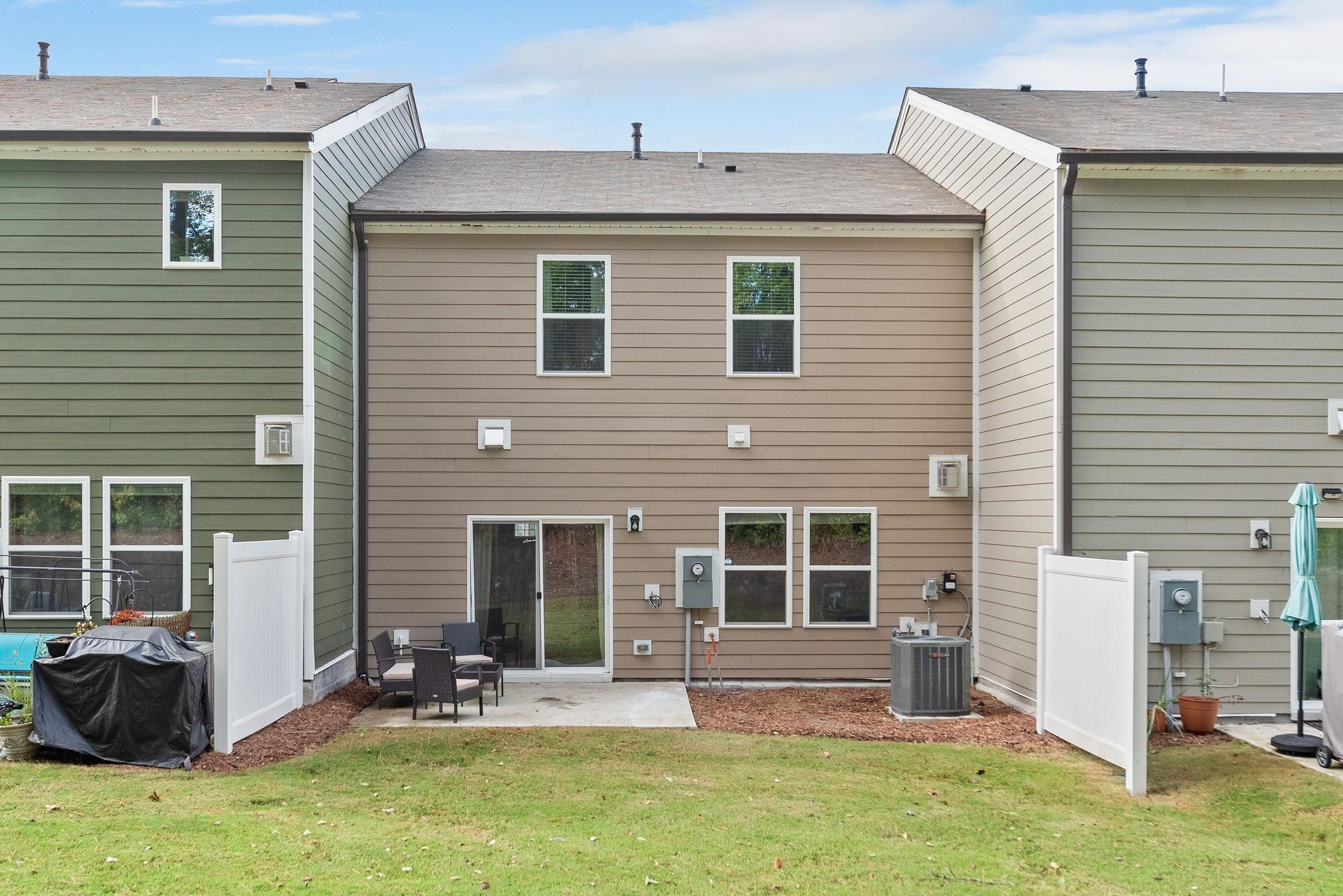 3422 Dropseed Drive Apex, NC 27502 - Photo 32 of 40 a front view of house with outdoor seating