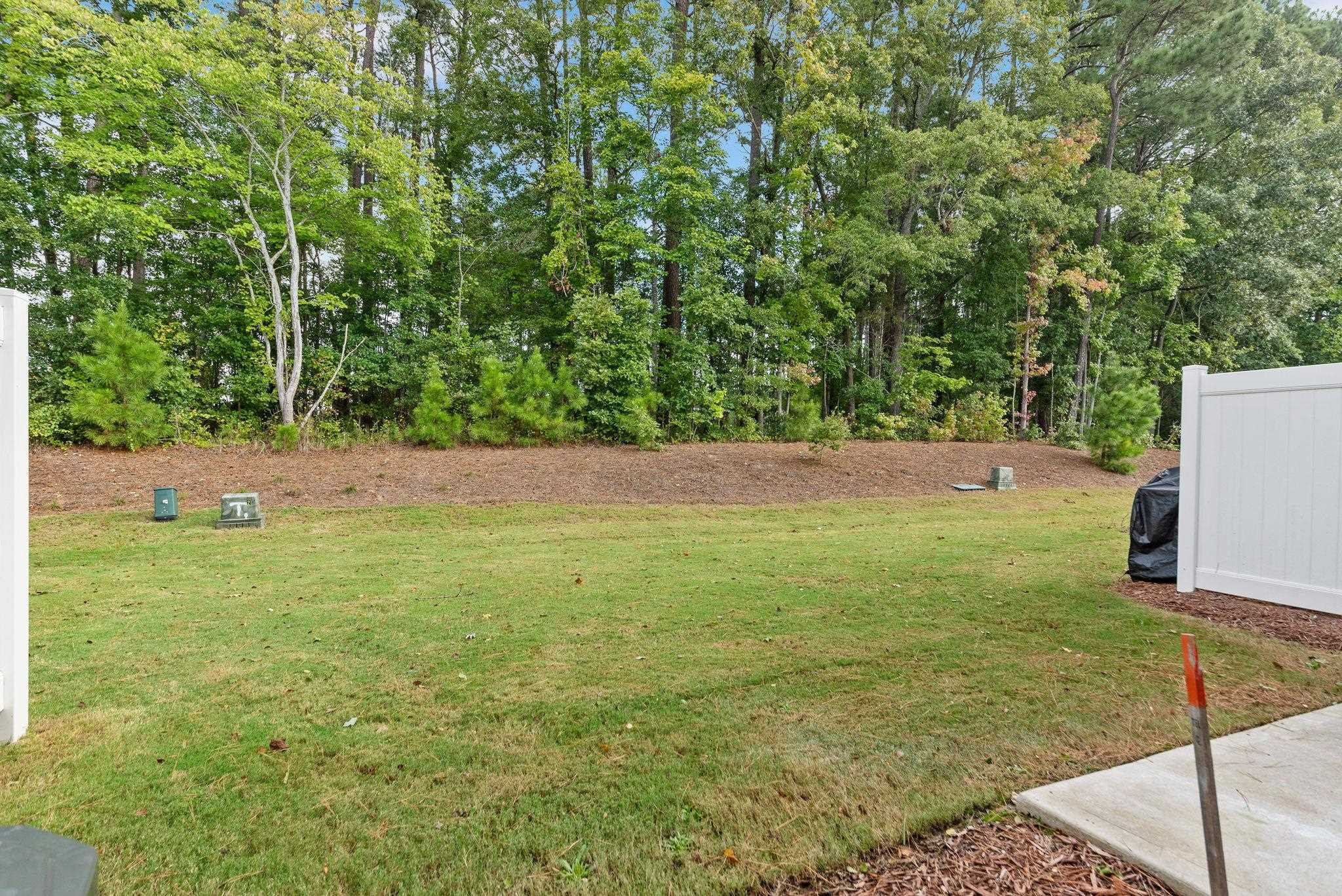 3422 Dropseed Drive Apex, NC 27502 - Photo 34 of 40 a view of yard with green space