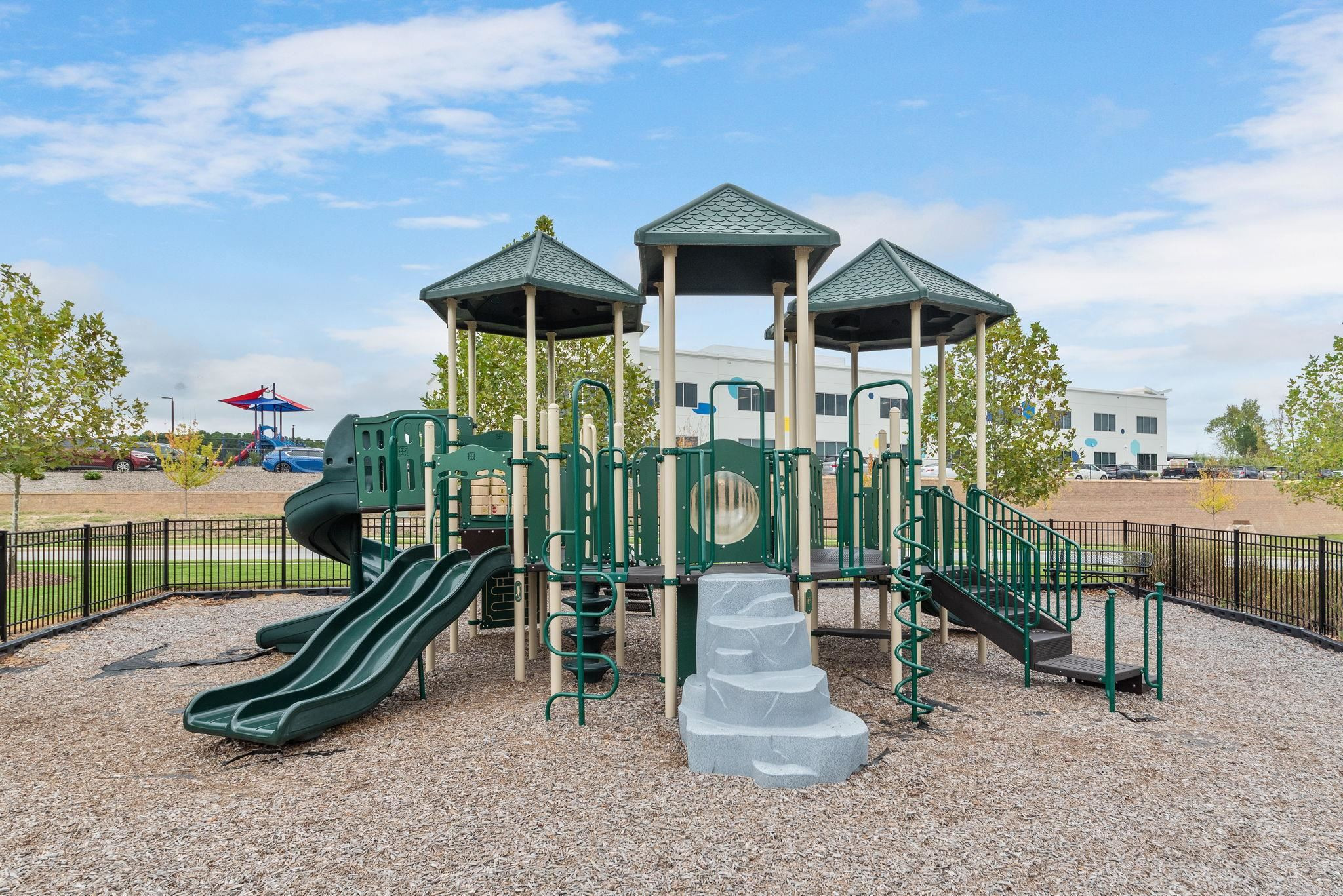3422 Dropseed Drive Apex, NC 27502 - Photo 35 of 40 an outdoor space with lots of trees