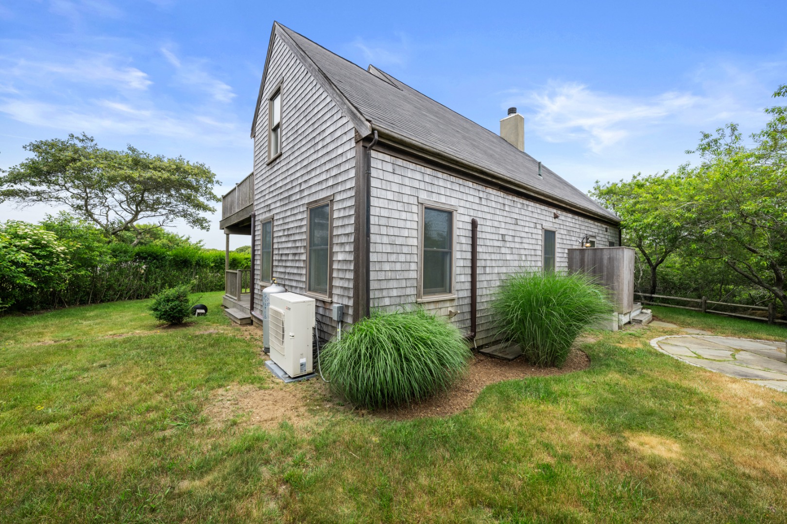 4 Berkley Street Nantucket, MA 02554 - Photo 41 of 47 a house view with a garden space