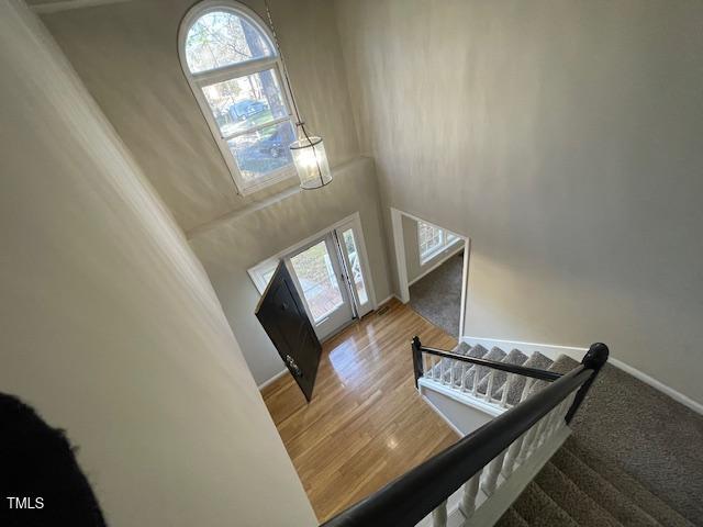 107 Glen Alpine Circle Cary, NC 27513 - Photo 3 of 17 a view of an entryway with wooden floor