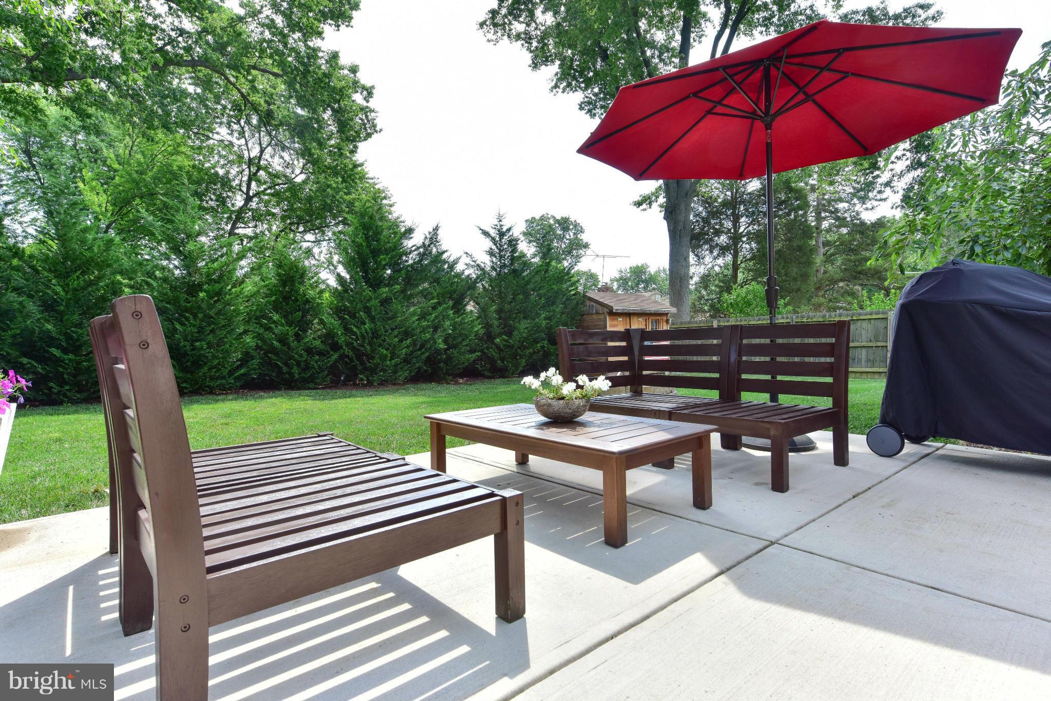8011 Jackson Road Alexandria, VA 22308 - Photo 20 of 30 Backyard patio