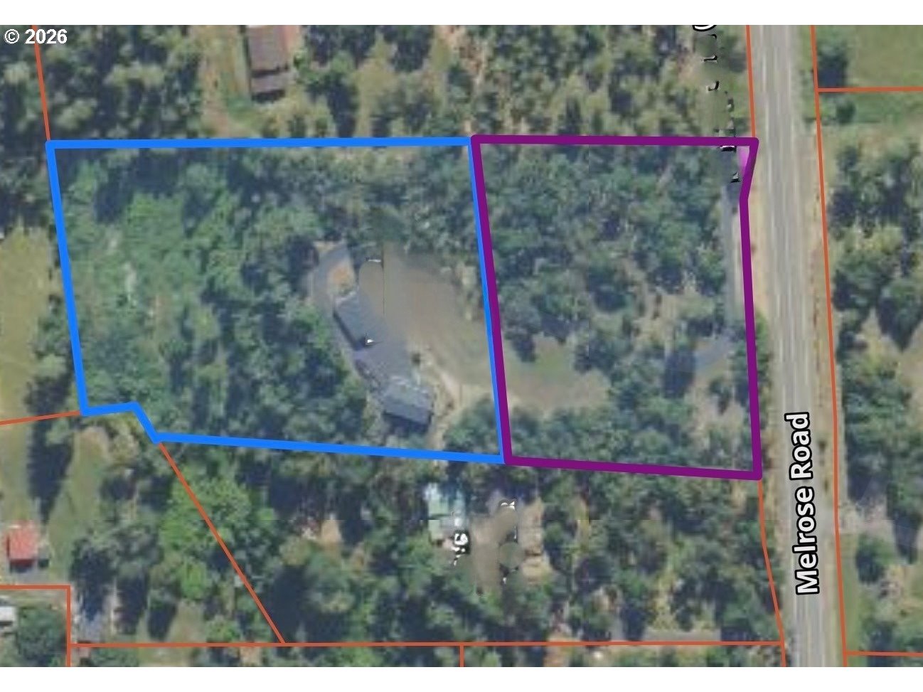 0 Melrose Road Roseburg, OR 97471 - Photo 3 of 4 a bird view with tall trees