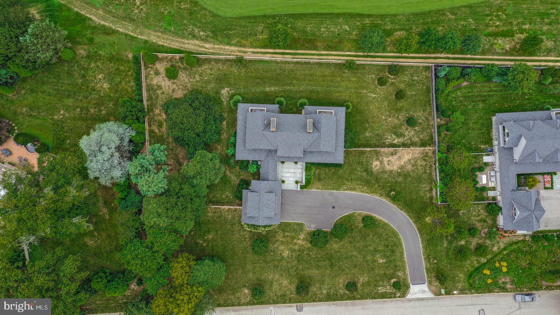 609 St Andrews Road Philadelphia, PA 19118 - Photo 39 of 43 Aeriel View of Footprint