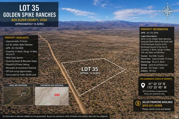 $20,000 | St, Unit 35, Park Valley, UT 84329