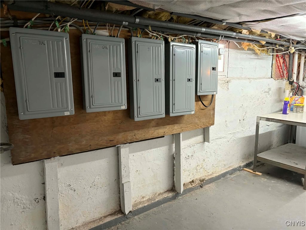 69 North Main Street Bainbridge, NY 13733 - Photo 22 of 23 breaker box access in common area basement