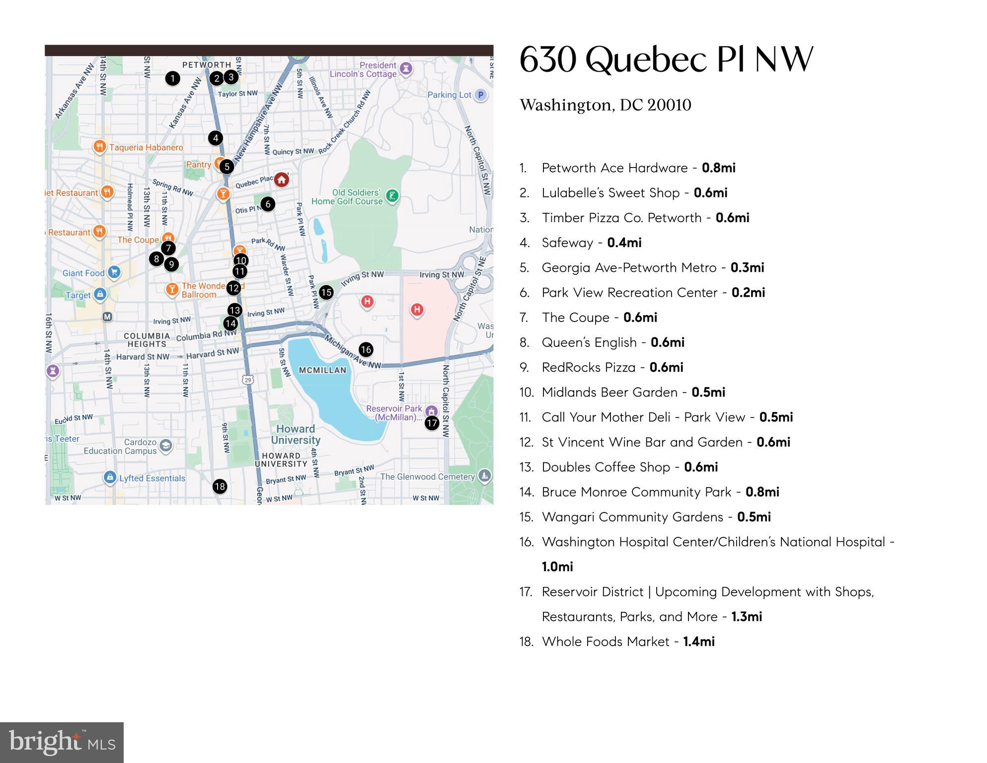 630 Quebec Place Northwest Washington, DC 20010 - Photo 35 of 36