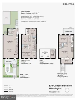 $1,050,000 | 630 Quebec Place Northwest, Washington, DC 20010