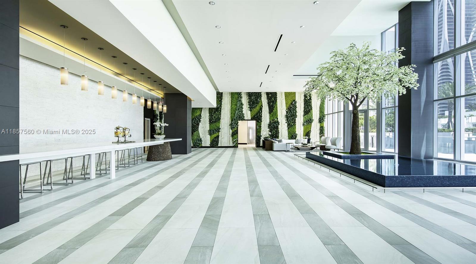 851 Northeast 1st Avenue, Unit 808 Miami, FL 33132 - Photo 17 of 23 a view of balcony with furniture