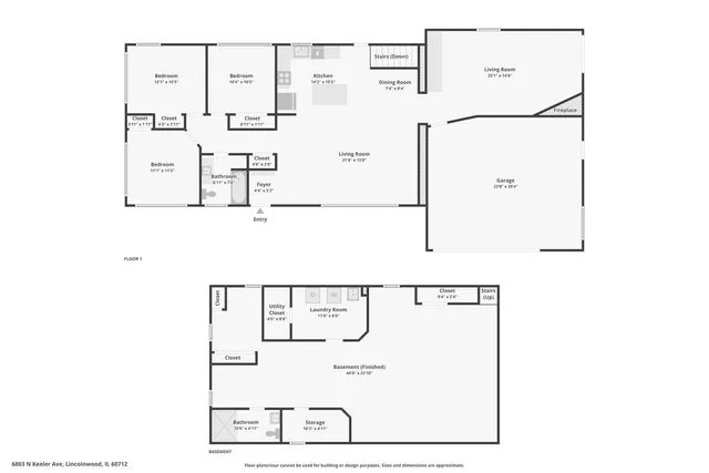 $619,000 | 6803 Keeler Avenue, Lincolnwood, IL 60712