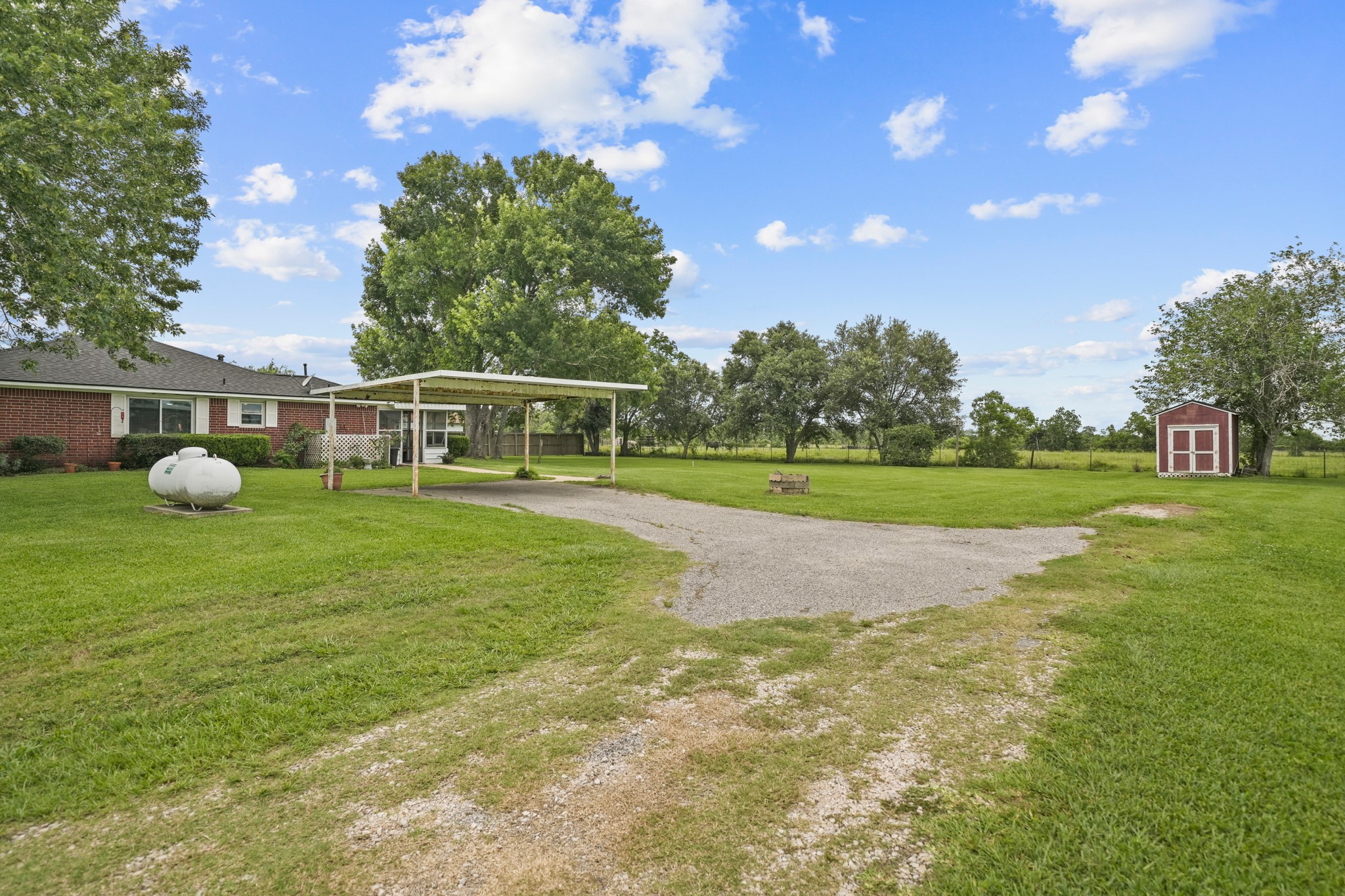 4911 Brister Road Rosharon, TX 77583 - Photo 25 of 31 Drive way has rock