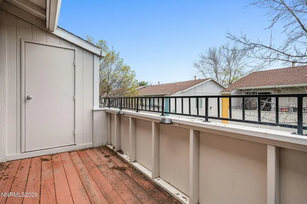a view of a house with a deck