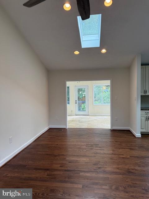 1247 Silver Run Drive Pasadena, MD 21122 - Photo 14 of 100 Dining Room With Skylight and Recessed Lighting