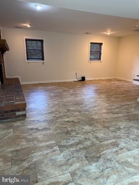 1247 Silver Run Drive Pasadena, MD 21122 - Photo 38 of 100 Family Room Another View Windows Above Grade