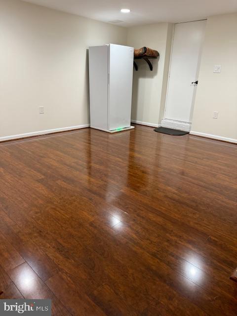 1247 Silver Run Drive Pasadena, MD 21122 - Photo 45 of 100 Club Room with garage entrance, Freezer Stays