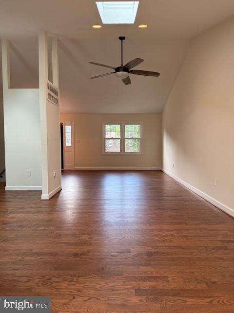 1247 Silver Run Drive Pasadena, MD 21122 - Photo 8 of 100 Living Room Has Vaulted Ceiling and Ceiling Fan