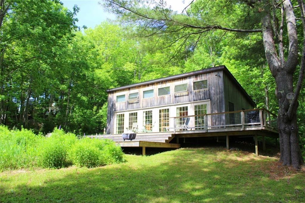 18 Simmons Road Rockport, ME 04856 - Photo 11 of 29 Looking up at the main house from...