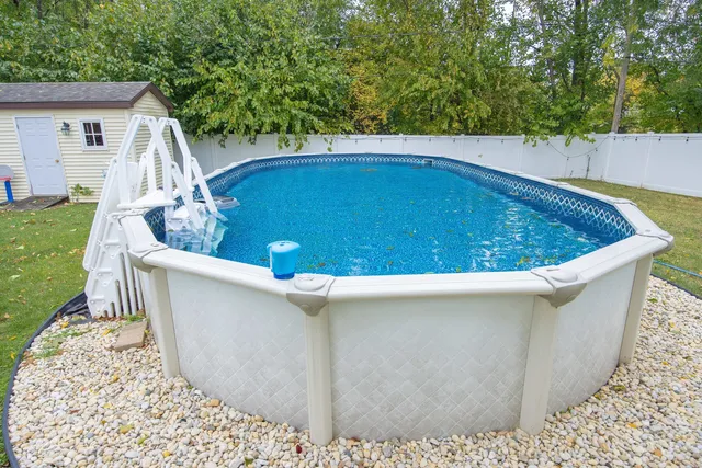 a view of a small pool