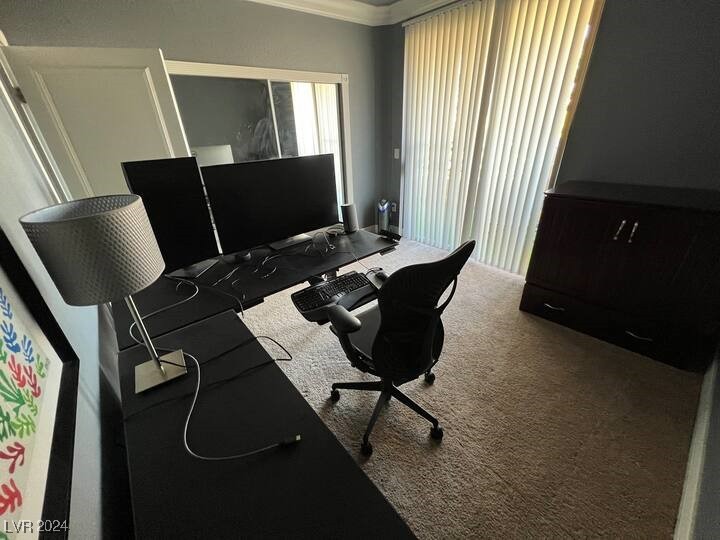 210 East Flamingo Road, Unit 306 Las Vegas, NV 89169 - Photo 51 of 51 Glass top BDI sit stand desk
