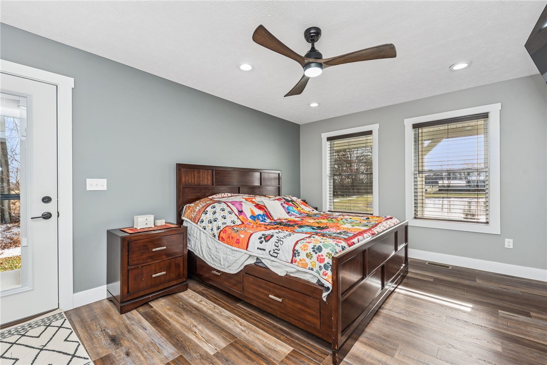 1602 Westboro Road Blanchester, OH 45107 - Photo 28 of 81 This inviting bedroom provides a perfect retreat, combining comfort with practical living features.