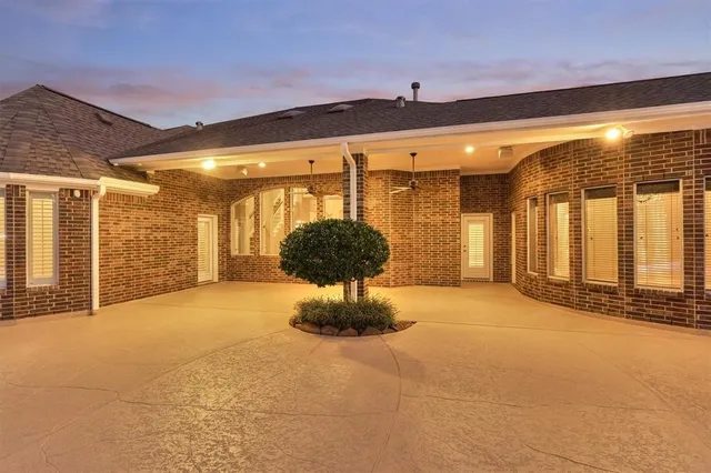 a view of parking garage