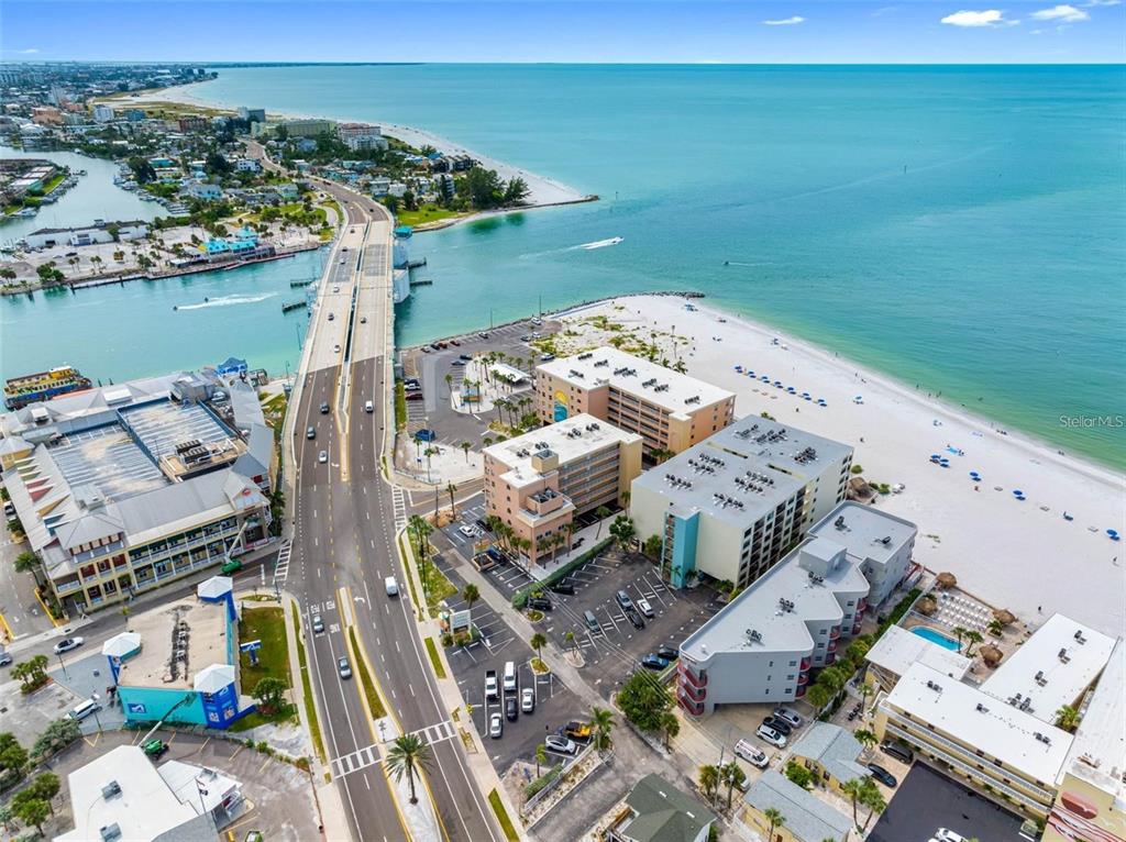 12924 Gulf Boulevard, Unit 510 Madeira Beach, FL 33708 - Photo 16 of 61 an aerial view of a house with outdoor space