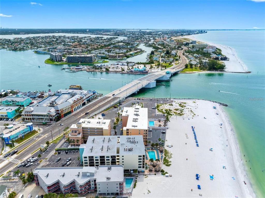 12924 Gulf Boulevard, Unit 510 Madeira Beach, FL 33708 - Photo 17 of 61 an aerial view of a city