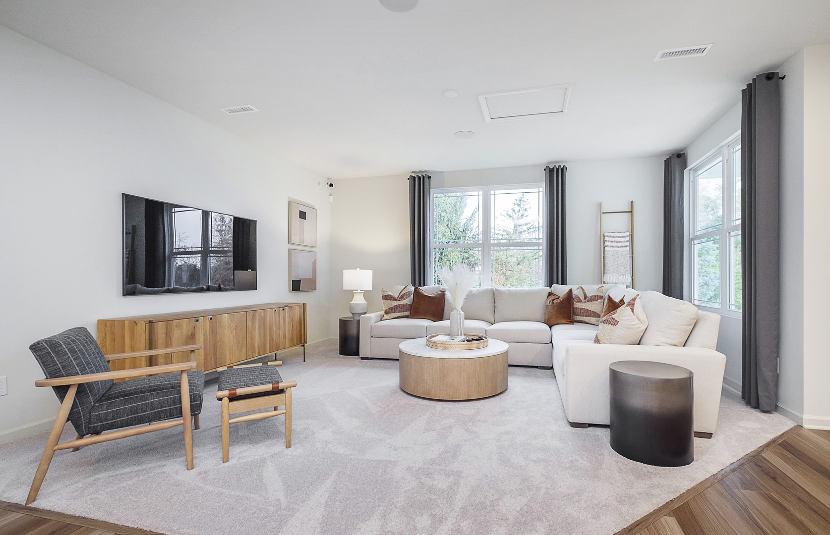 131 Furnas Drive Batavia, IL 60510 - Photo 9 of 20 a living room with furniture and a flat screen tv