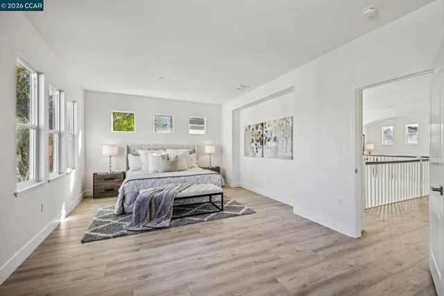 a view of a patio in back of house