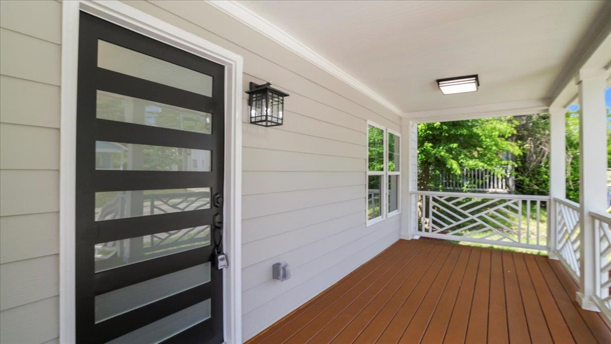 1506 Chapel Hill Road Durham, NC 27701 - Photo 5 of 50 a view of a balcony with an outdoor space
