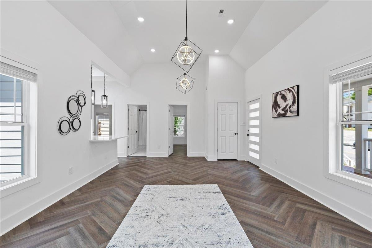 1506 Chapel Hill Road Durham, NC 27701 - Photo 8 of 50 a view of an entryway with wooden floor