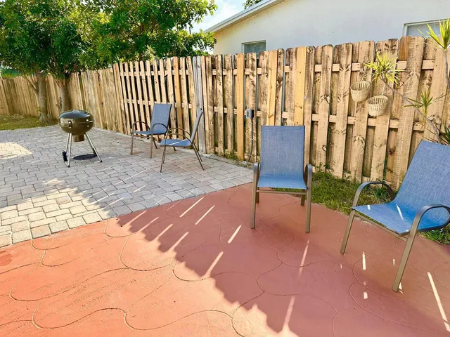 a view of outdoor space with deck