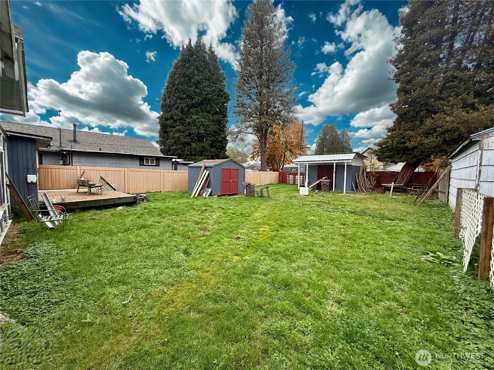 3102 Garfield Street Longview, WA 98632 - Photo 15 of 20 a view of a house with a yard and sitting area