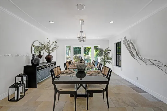 a bed room with a bed and a lamp