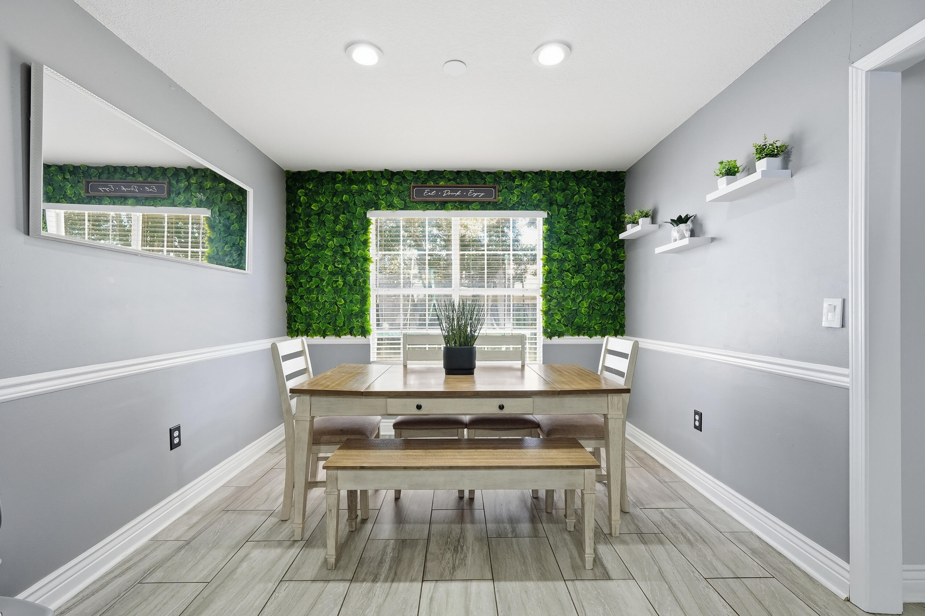 428 Sandy Ridge Circle Mary Esther, FL 32569 - Photo 27 of 44 a view of a dining room with a table and chairs