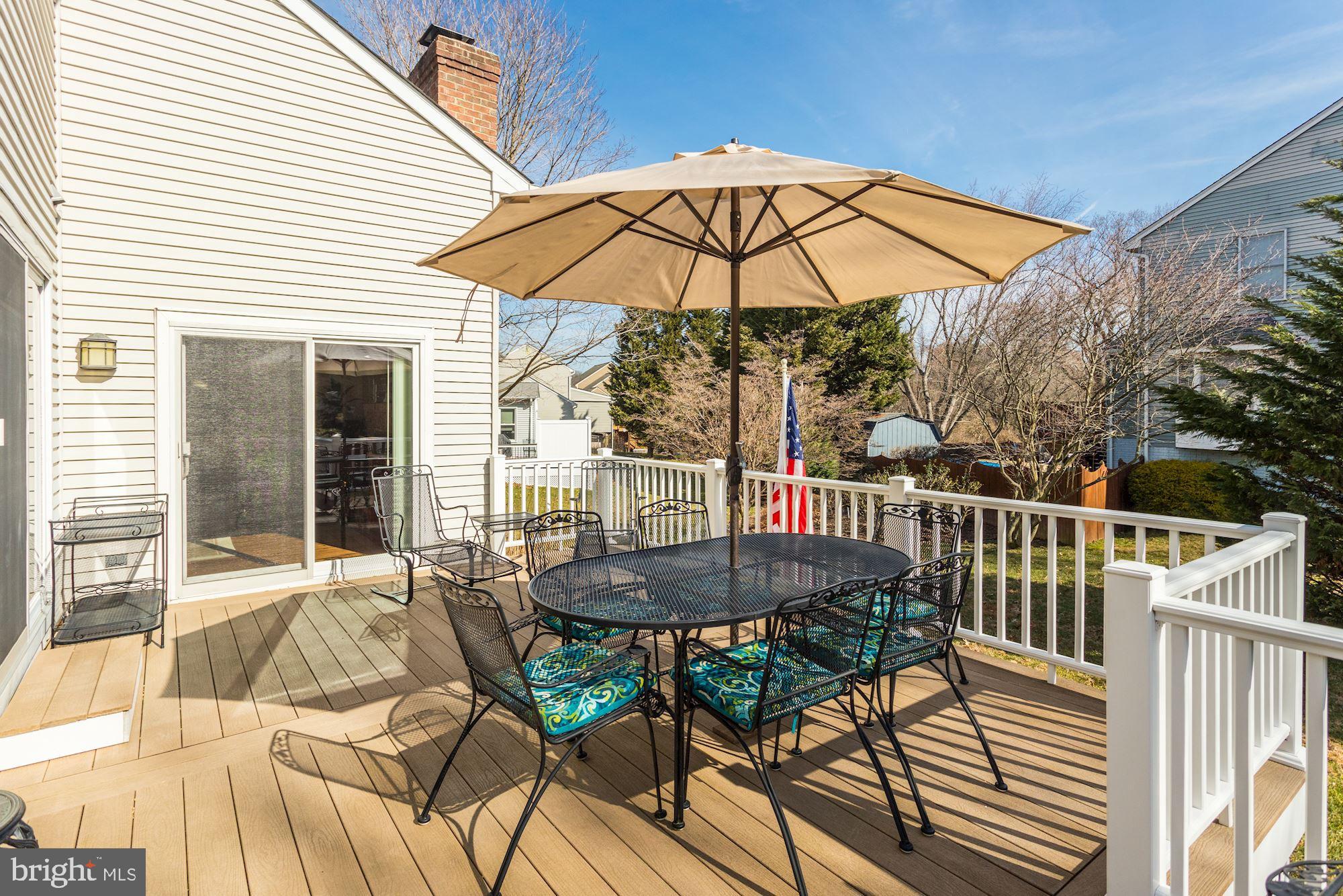 4926 Harrogate Road Ellicott City, MD 21043 - Photo 32 of 52 Plenty Space for Eating, Launching and Play